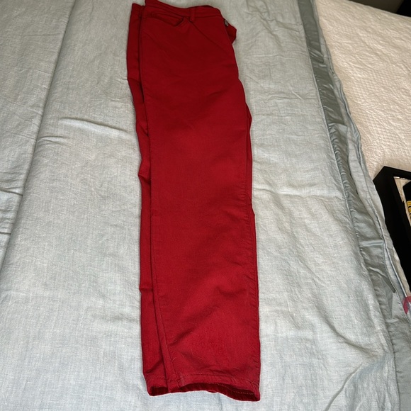 Loft size 12 red jeans - Picture 2 of 9